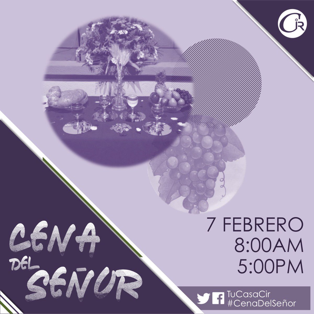 CasaDeVidaCol's tweet photo. A pocos minutos de iniciar nuestro segundo servicio de #CenaDelSeñor #CIR
Ven con toda tu familia! https://t.co/239OiSBKYB
