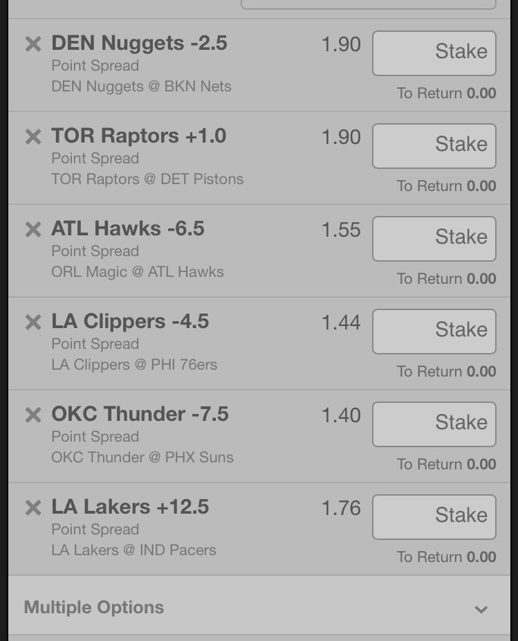 3PointTips's tweet image. 6-Fold NBA Accumulator @ 20.28🏀
Like if you're on!💰