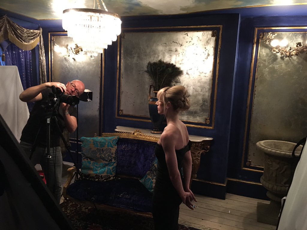 LoverTheBand's tweet photo. Behind the scenes at today's photo &amp; video shoot with @LiveMusicPhoto_ &amp; @SarahKBradbury https://t.co/gLaRKaEaVW