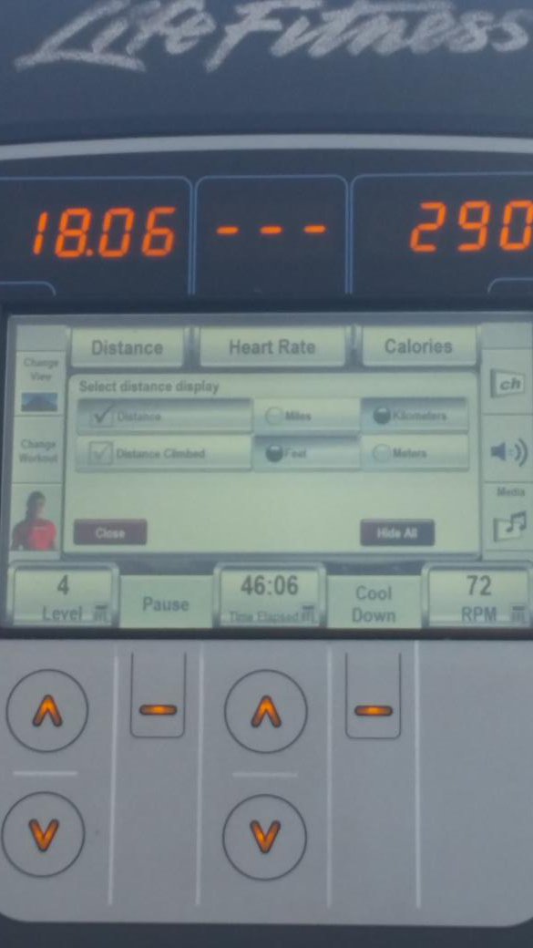 wells_angels's tweet photo. Then finally, this is actually km. 18.06 km biking = 4.52 km running. (3/3) https://t.co/6cXDtyIwds
