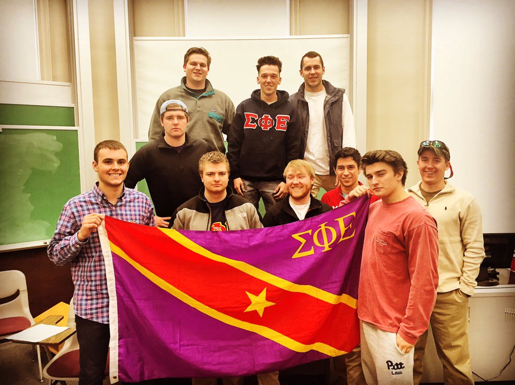 SigEpVAO's tweet photo. We kicked off rush week today. Excited to meet all of you this week. Come out and #RushSigEp https://t.co/n19elVFKFU