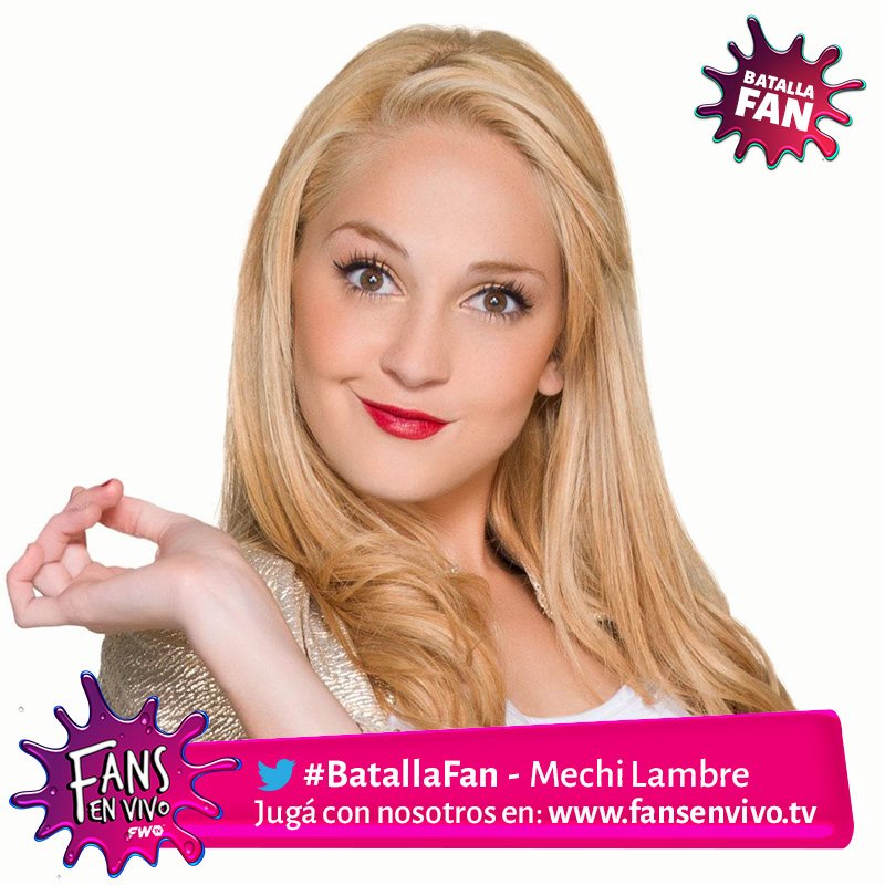 fansenfwtv's tweet photo. ¿Conocés bien a @mechilambre? 👩 Comprobalo con su #BatallaFan y respondé estas preguntas ⁉👉 https://t.co/eYpkpbcPFN https://t.co/ZHqvpzfhGT