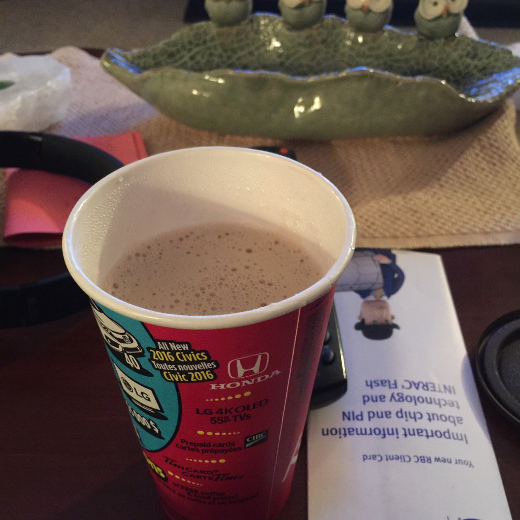 avb25's tweet photo. No timbits, no donuts and apparently not enough French Vanilla to fill my cup. Thanks @TimHortons! https://t.co/1oZSKtBRu8