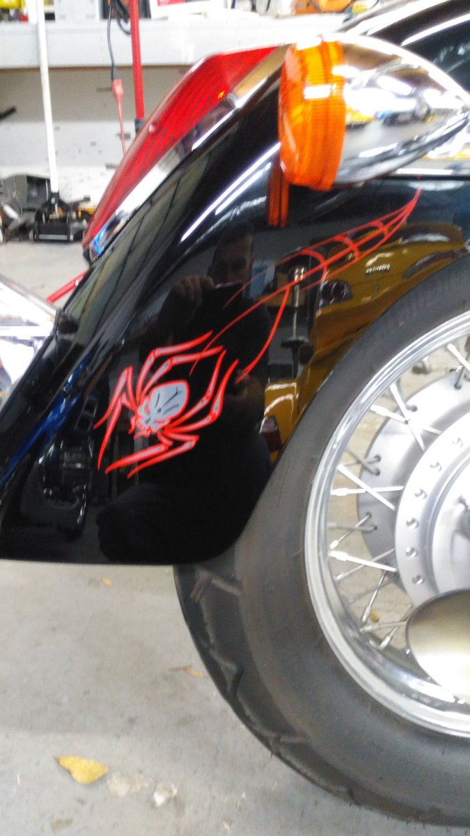 darkskull15_s's tweet photo. SapphireV1 Coating complete 
#SapphireV1 #Flightshield #ShieldBright https://t.co/REAiee5uWi