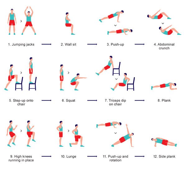 HHI360's tweet photo. 7 minute workouts! Choose a few and set the timer! #healthyhearts #workoutplans https://t.co/xhdvFLRbLZ https://t.co/dvdeoPkkt6