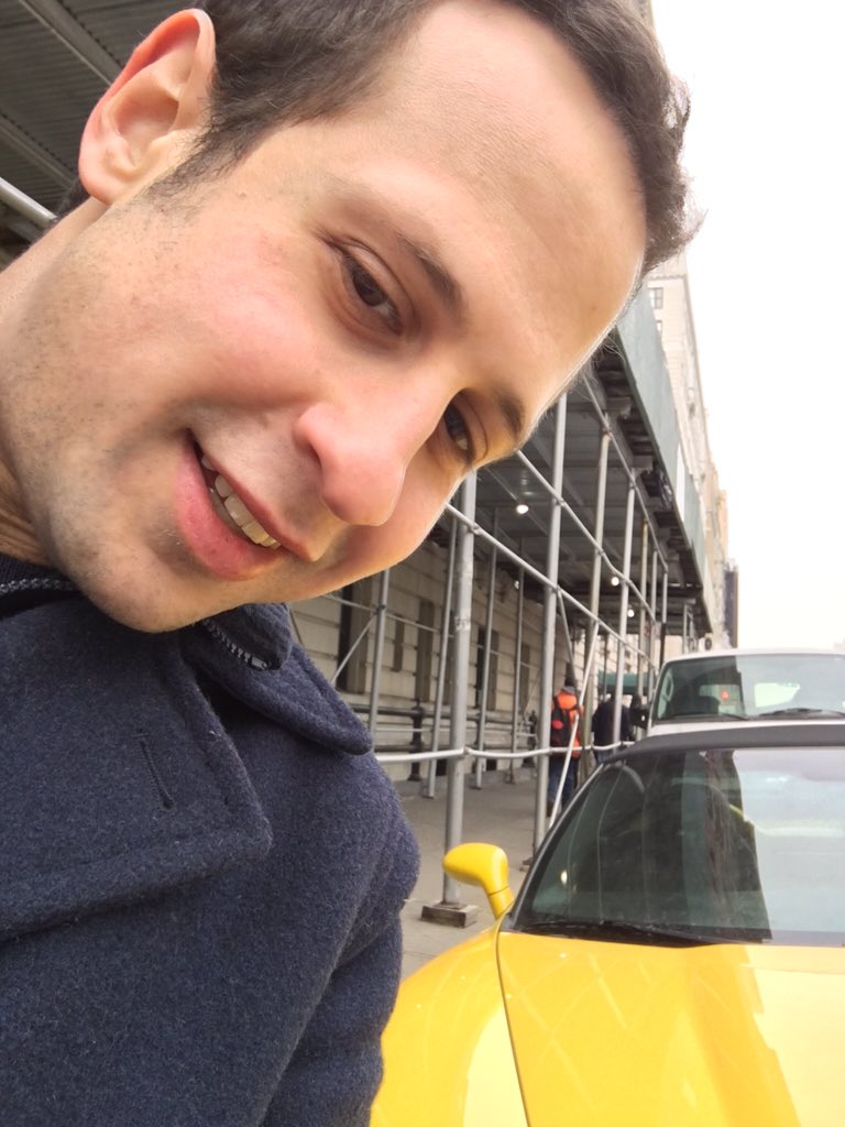 Me and one of Jerry Seinfeld's cars