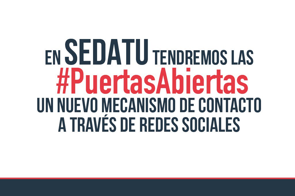 SEDATU_mx's tweet photo. En SEDATU tendremos las #PuertasAbiertas... https://t.co/PfeWvYpg5F