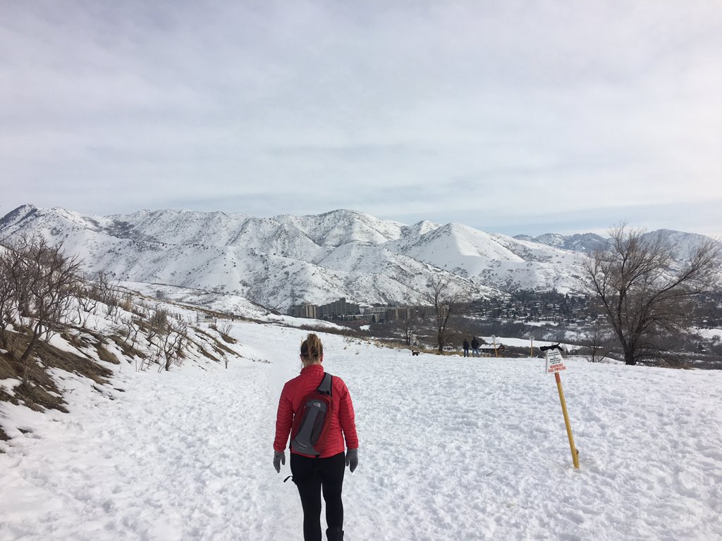 LoyalDistrust's tweet image. Beautiful day #hiking with my #lovelywife! Can't wait for summer. #restday #recovery.