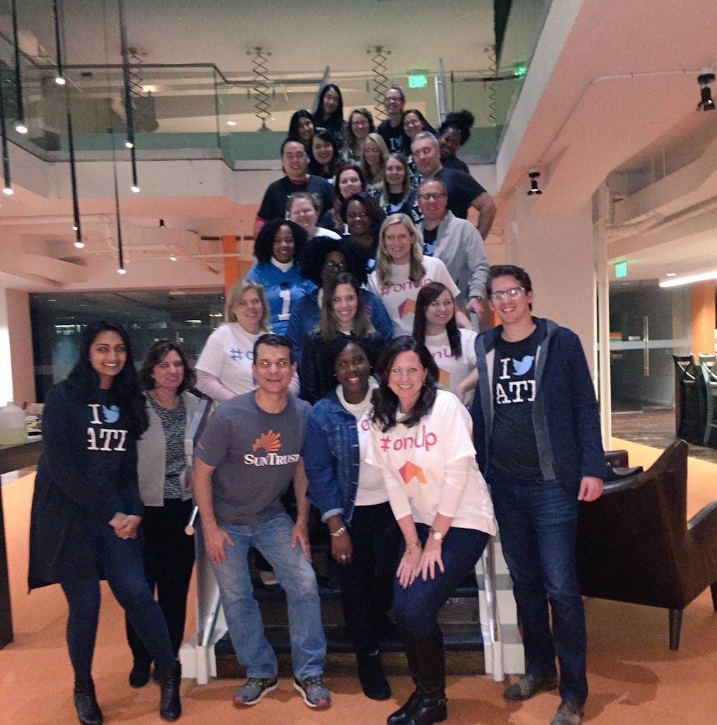 Galaxia_10's tweet photo. “@AlexLuxenberg: #OnUp command center w/@SunTrust &amp; @22squared! #SB50 (check out all those Ts) https://t.co/VCklNTIOfO” Wish I cld b there!