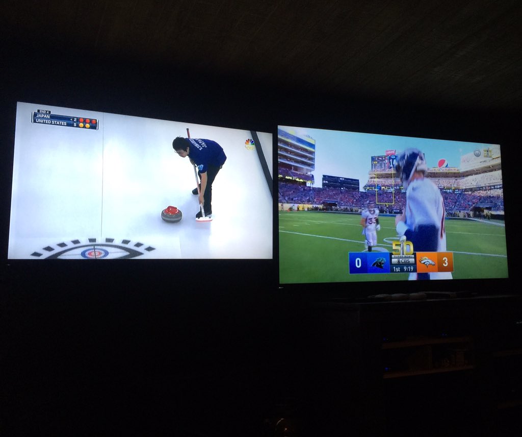 ProFootballTalk's tweet photo. Curling on @NBCSN makes for a good second screen. https://t.co/hUwf61mAdc