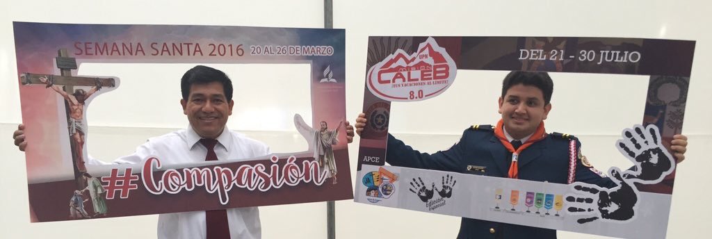 cesarterronesm's tweet photo. Dos acciones evangelisticas que marcarán un Gran Pentecostés #SemanaSanta y #Caleb8.0.... #APCE #MetasUPN https://t.co/1h8DVg48tA
