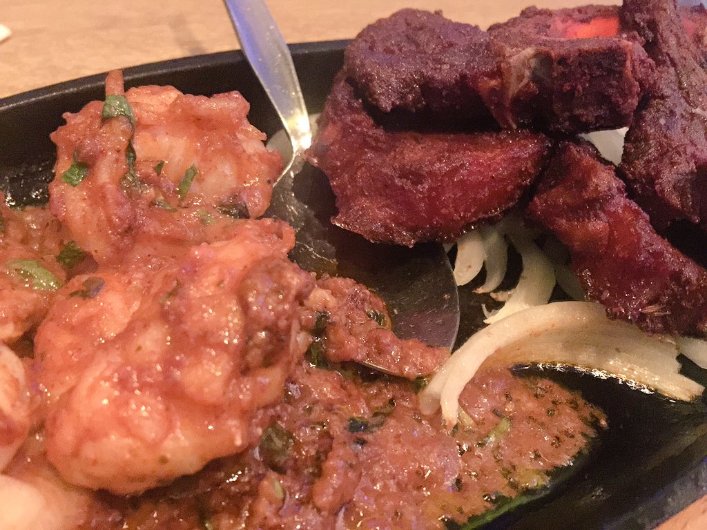 nutsfood's tweet photo. Ooooh Yes !!! Perfect end to a mega week lamb / prawns and Peshwari Nan @TheAsia1981 https://t.co/U1QH0IfbpF