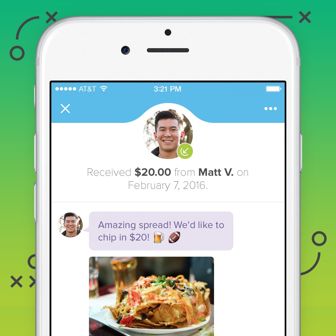 Newer than #NewMoney. Money messaging is better. Split a beer tab or collect money w/ a gif! Instant, secure, free.
