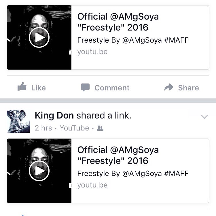AMgSOYA's tweet image. To View @AMgSOYA 's "Freestyle" Full Video Click The Link In My Bio. #Retweet #Retweet #Retweet🔥💯