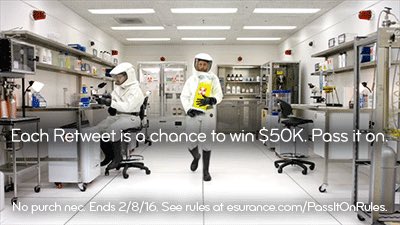 cdhabolt's tweet photo. 🏈🏈🏈 Pass it on!!! 💰 #EsuranceSweepstakes 💰 https://t.co/DbmdFpZnYM