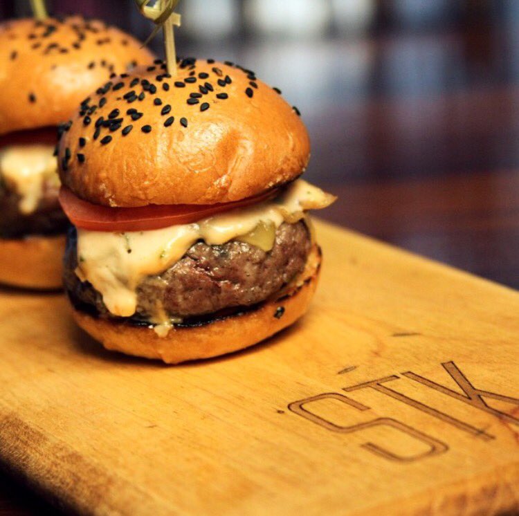 Forget the chips, we've got something better #LilBRGs #SB50 <a href="/eatSTK/">STK Steakhouse</a>