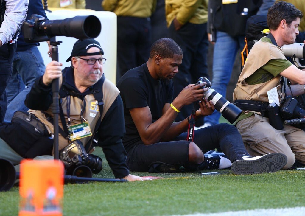 Durant out here changing ISO and making sure white balance is straight
