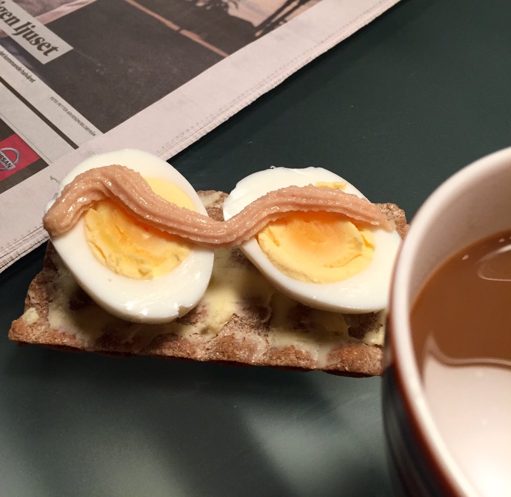 SKILLSAnna's tweet photo. Hörde på Nyhetsmorgon @TV4 att det är ägghalvans dag idag 😂... Så då kör vi på det 👍🏻😃! https://t.co/V14eGt97ig