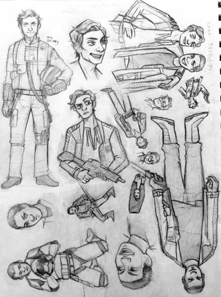 iscawen's tweet photo. more star wars sketches π¬ #ReyAwakens #PoeDameron #FinnAwakens #KyloRen #captainphasma #generalhux https://t.co/INT7fmhaRe
