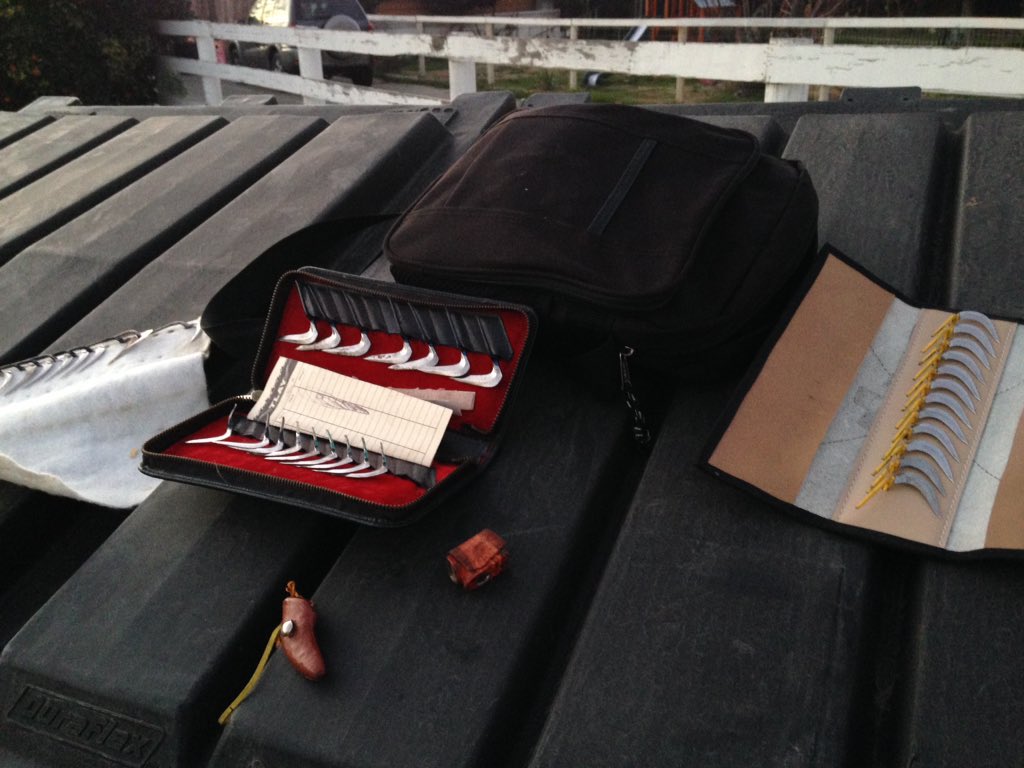 SuzannePhan's tweet photo. #Cockfighting weapons dumped by suspects in neighbors yard in #Modesto #roosterfighting #rooster @ABC10 #abc10 https://t.co/J5SRM4bHnd