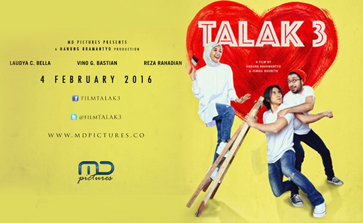 BESOK!
#nobarTALAK3 bareng <a href="/MD_Pictures/">MD</a> <a href="/Bellaudyaa/">Laudya Cynthia bella</a> <a href="/_VinoGBastian/">VinoGBastian__</a> <a href="/officialPILAREZ/">Reza Rahadian Fanbase</a> di  <a href="/FestiveWalk/">Festive Walk</a> pukul 13.00!