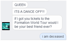 paulcecsmith's tweet photo. I WILL CRY, DON'T TOY WITH MY EMOTIONS
#FormationGate #FormationWorldTour #BeyonceFormation #BeyHive
#Deceased https://t.co/9tlB801zjC