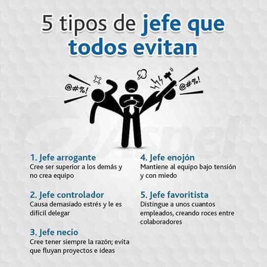 generacion's tweet photo. Seguro conoces un jefe que evitas https://t.co/UjOb62tFhS