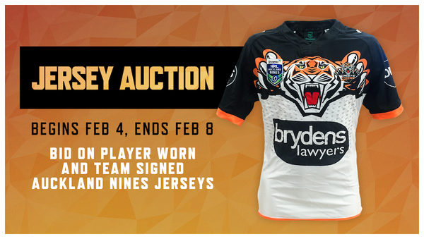 west tigers nines jersey