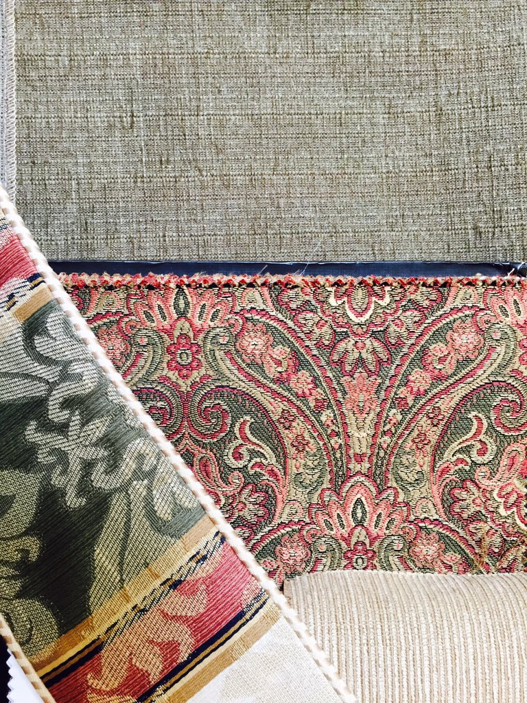 TheMillerHouse's tweet photo. Fabrics... Let the design begin https://t.co/cjPEVxtxrX