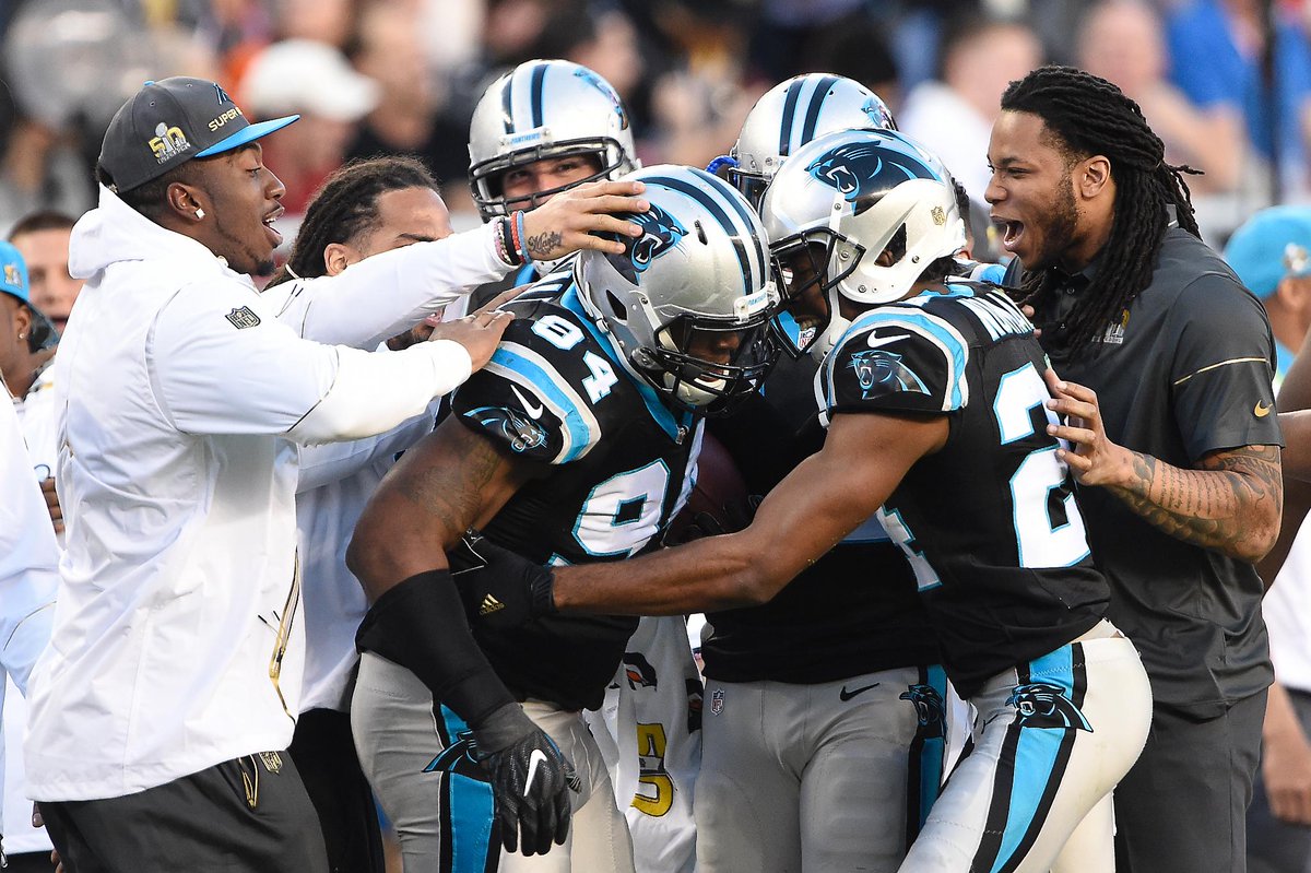 SportsCenter's tweet photo. Have a game, Kony Ealy! After strip-sacking Peyton Manning, he now has 3 sacks, an interception and forced fumble. https://t.co/tHHeNU6Ng9