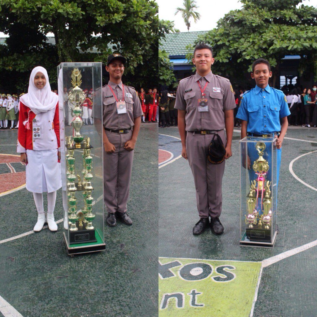Selamat kepada <a href="/Passmekensabjm/">PASKIBRA SMKN-1 BJM</a> &amp; <a href="/PasspendugaBJM/">PASKIBRA SMPN 23 BJM</a> yang telah meraih JUARA 1 diLKBB SMAGHA2016BERAKSI👏