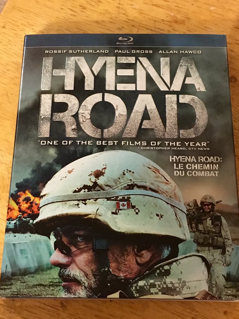 blaufman's tweet image. Picked up &amp;amp; watched #HyenaRoad on BlueRay tonight with @PaulGross_  I saw it in the theatre but had to see it again.