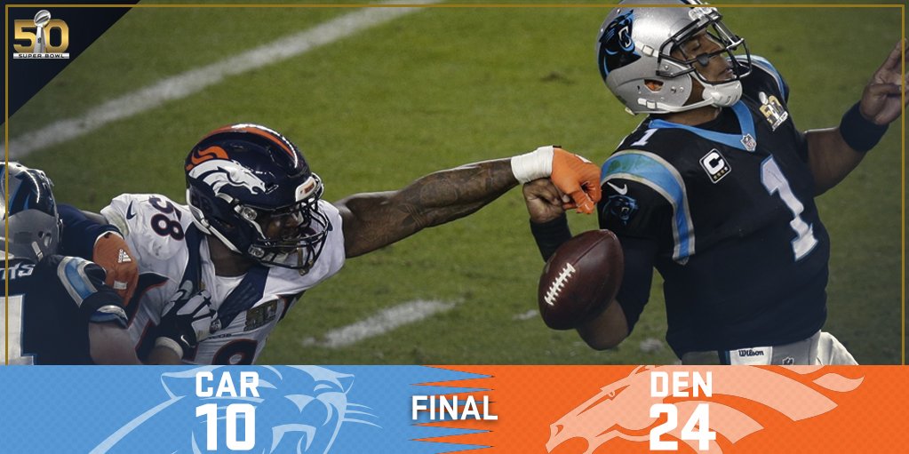 Superbowl 2016: la terza volta dei Broncos Denver