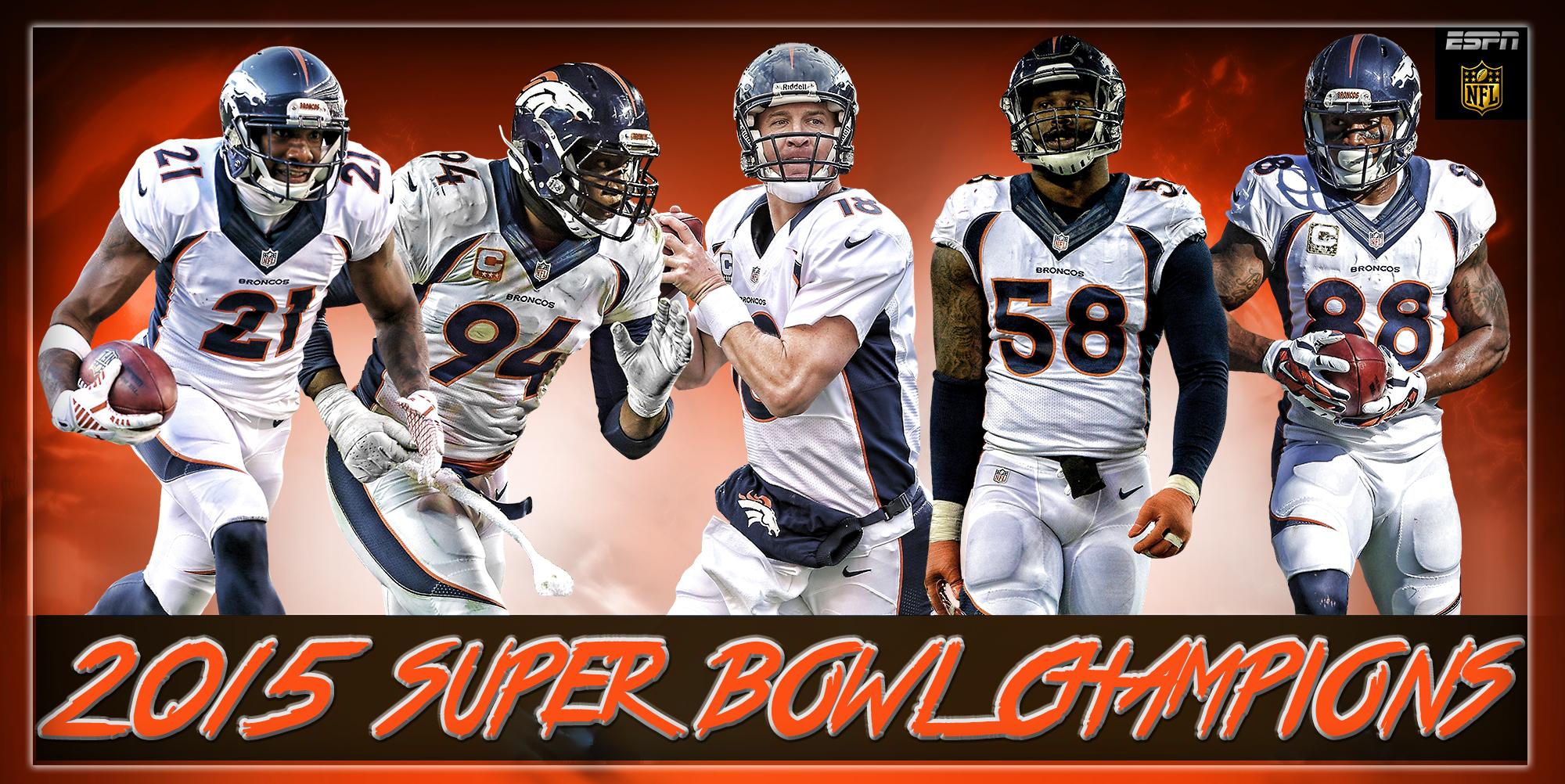 SportsCenter on X: The Denver Broncos are Super Bowl 50 champions! It's  the Broncos' 3rd Super Bowl victory in franchise history.   / X