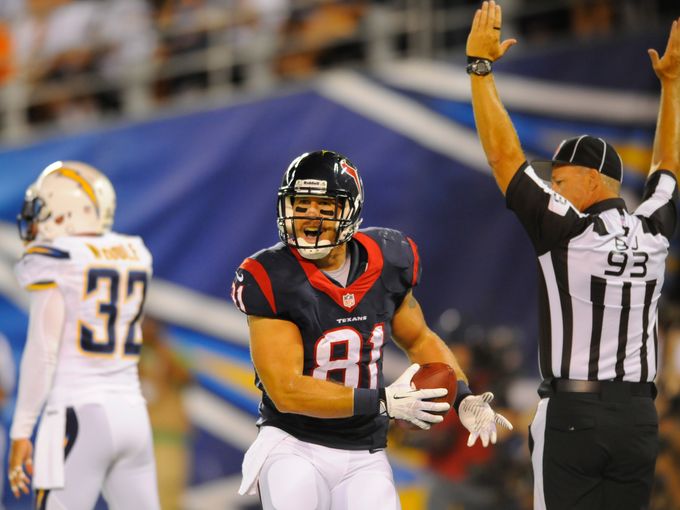 CONGRATS to Gary Kubiak, Wade Phillips, Owen Daniels and all the former #Texans who just won #SB50!