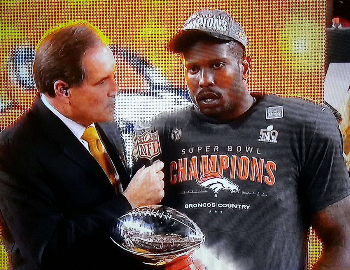 Say hello to the first ever Texas Aggie Super Bowl MVP, @Millerlite40