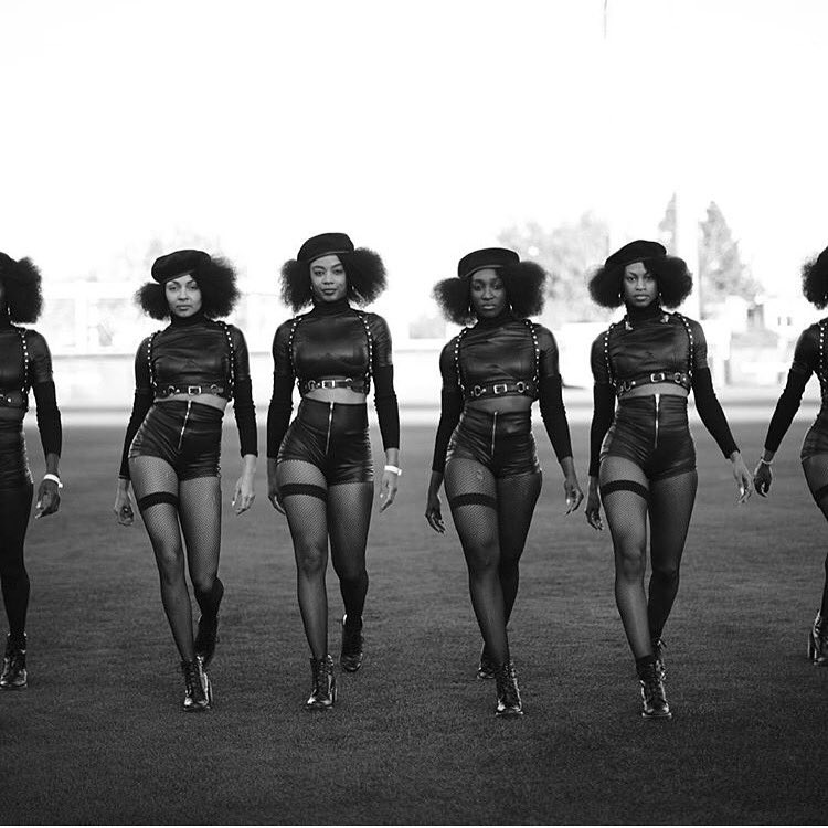 AND she did <a href="/Beyonce/">BEYONCÉ</a> #dancers too! 👯 <a href="/KimbleHairCare/">Kim Kimble</a> 🙏💆