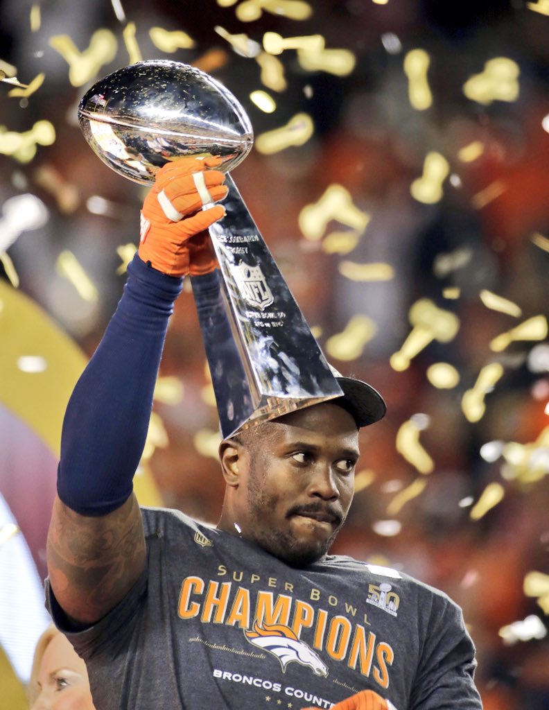 We'll take this MVP.

#SuperBroncos