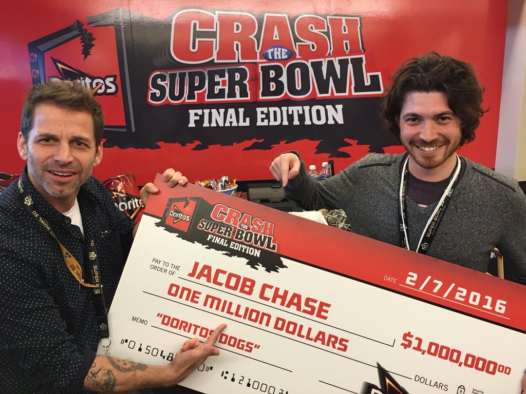 Congratulations Jacob! Can't wait to work with you. #Doritos