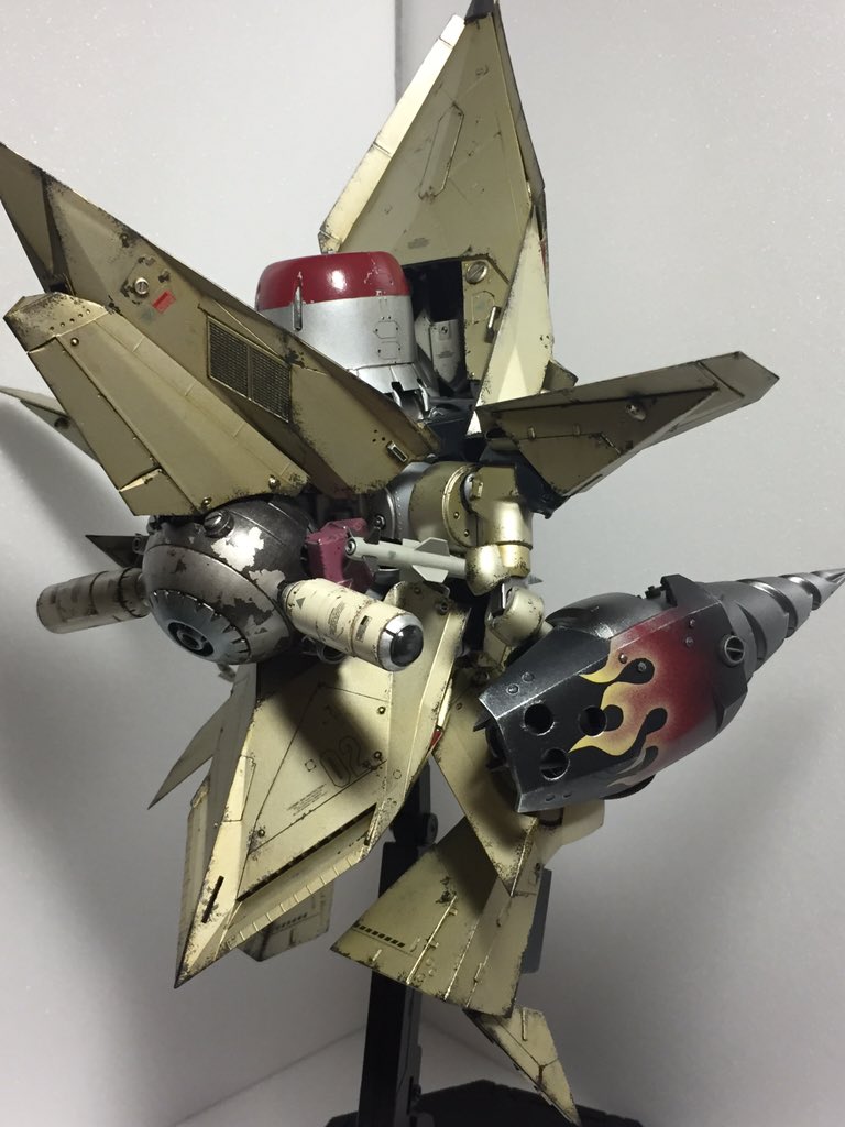 _warunori's tweet photo. だいたい完成かな♪

画が暗くてすみません
とりあえず数枚をUP

今度Gunvの撮影班にちゃんと撮ってもらおう…

#キングキタン #グレンラガン #ガンプラ #Gunpla #手がドリル https://t.co/9Y60RiDCQ4