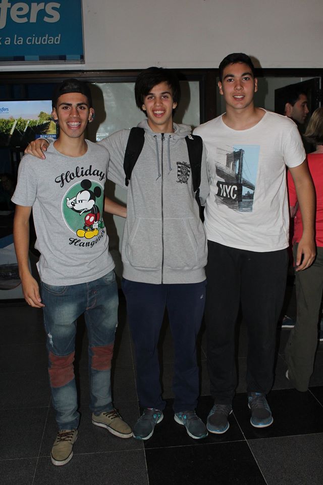 Tres Riograndense preseleccionados en la Selección Argentina de Futsal CAFS ellos son Leiva, Carrillo y Trepatt