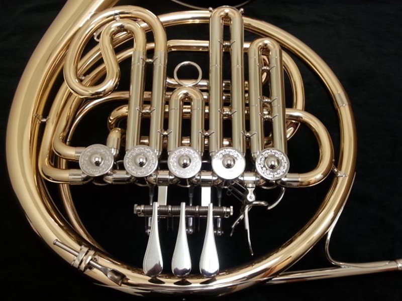 ホルン】中古品速報！ハンスホイヤー、5ロータリー仕様のB♭シングル