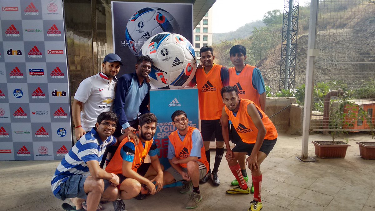 gnnikhil's tweet photo. For the love of football. 
#BEAUJEUINDIA #adidasUprisingMUM https://t.co/x2Cq9wNpid