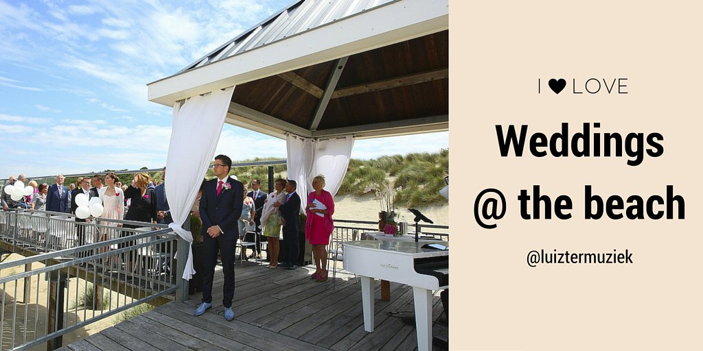 luiztermuziek's tweet photo. I love weddings @ the beach...lees ons blog: #trouwceremonie op het #strand @ourSeaside https://t.co/Qrg2rzSXzO https://t.co/yZ62ShCYAb