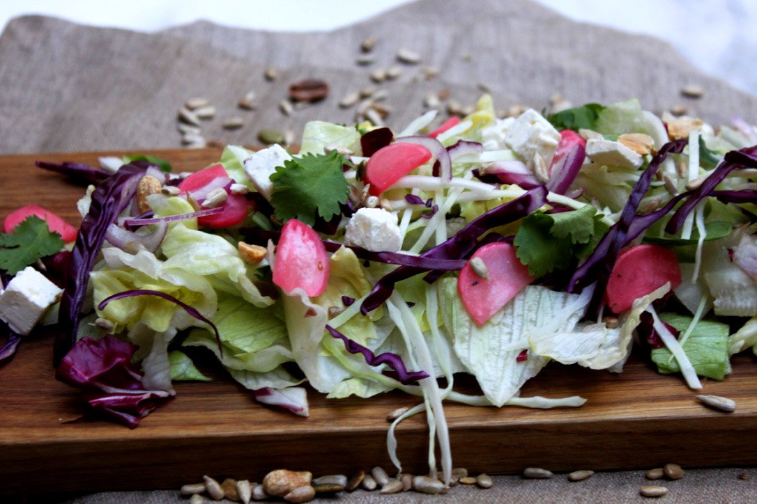 Pavasarīgs svaigums TERRA nedēļas piedāvājumā - kraukšķīgie meksikāņu iedvesmas salāti. Viegli un vitamīniem bagāti!