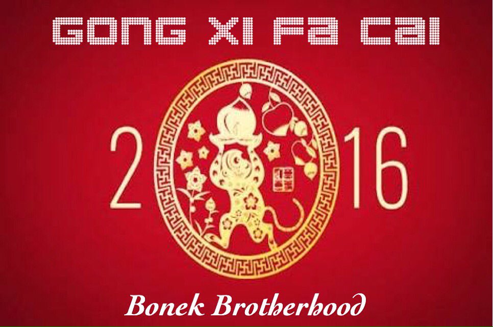 ArekBrotherhood's tweet photo. Buat Dulur Tionghoa,selamat hari raya Imlek tahun Baru China 2567.Semoga tahun ini dilimpahkan rejekinya #Imlek2016 https://t.co/ubWdGf7yXV