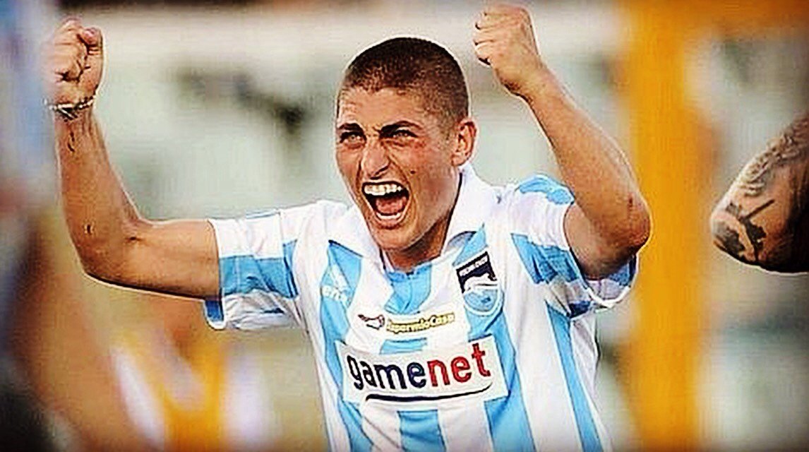 ftbl_throwbacks's tweet image. Marco Verratti playing for Pescara (Serie B) - 2012.
#VerrattiThrowback