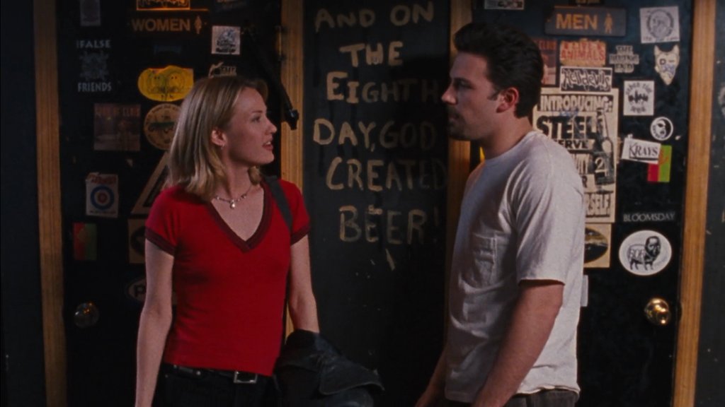 FforFilms's tweet image. CHASING AMY (1997) Directed by Kevin Smith. Offers a thoughtful, funny look at how perceptions alter lives.