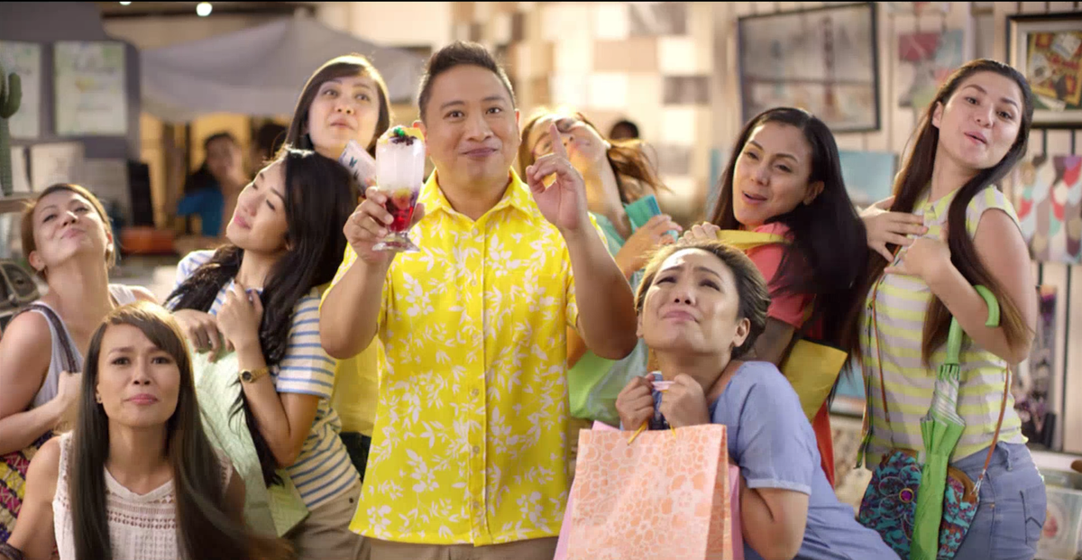 PCandV's tweet photo. Michael V's new Angel Evap Summer TVC https://t.co/BVwN2qKVoZ #creamysarap #madewithrealmilk https://t.co/xD652I1y9l