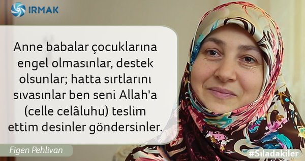 siladakiler's tweet photo. "Anne babalar çocuklarına engel olmasınlar, destek olsunlar..." #Sıladakiler 

@IrmakTV : https://t.co/mSz2RE8YKq https://t.co/qHspgzBNf4